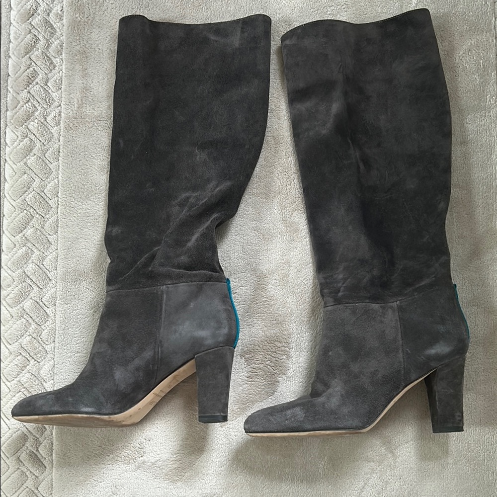 SJP by Sarah Jessica Parker Dark Gray Heeled Boots